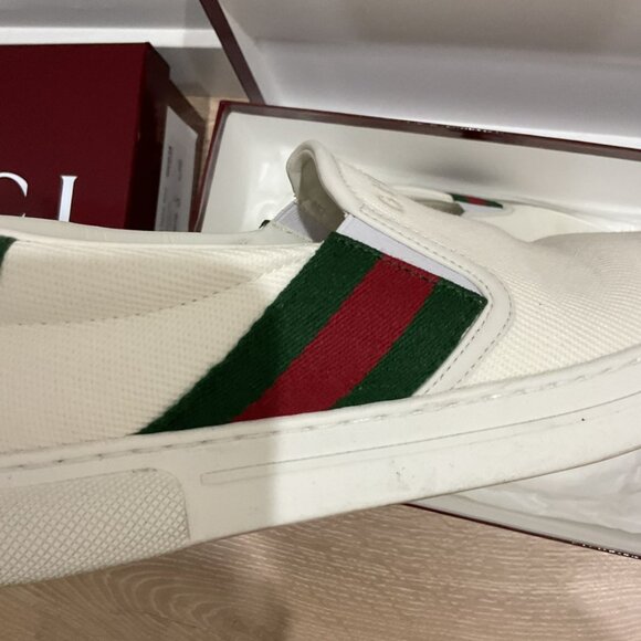 GUCCI Ace Men's Slip On Shoe White - Picture 5 of 10